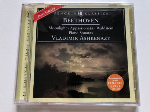 Beethoven - Moonlight, Appassionata, Waldstein, Piano Sonatas - Vladimir Ashkenazy / Penguin Classics / London Audio CD 1998 / 289 460 602-2