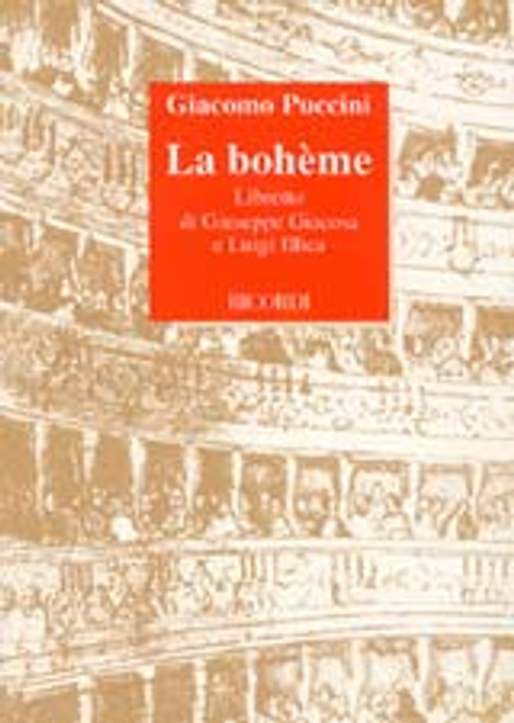 Puccini, Giacomo: LA BOHEME / COLLANA A CURA DI EDUARDO RESCIGNO libretto / Ricordi / 2002 / 