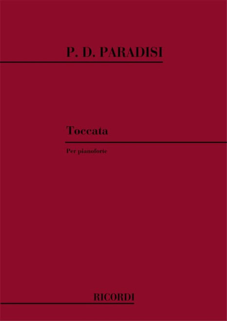 Paradisi, Pietro Domenico: TOCCATA / Ricordi / 1984