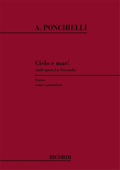 Ponchielli, Amilcare: CIELO E MAR! / Ricordi / 1984
