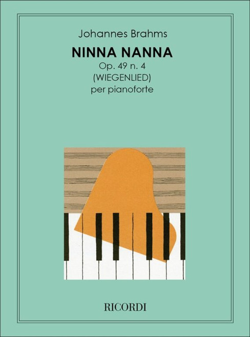 Brahms, Johannes: NINNA-NANNA OP.49 N.4 / Ricordi / 1984