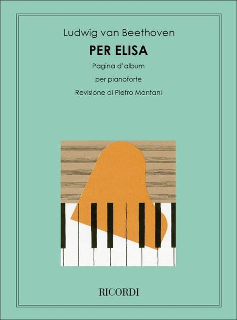 Beethoven, Ludwig van: PER ELISA / Ricordi