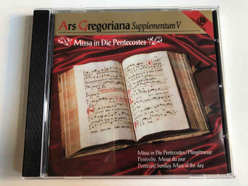 Ars Gregoriana - Supplementum V - Missa in Die Pentecostes / Motette Audio CD 1995 Stereo / CD 50351