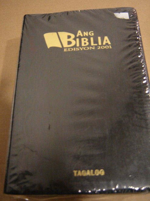 Tagalog Bible / Ang Biblia Edisyon 2001 RTAG 055GE / Black Leather-bound, Golden Edges