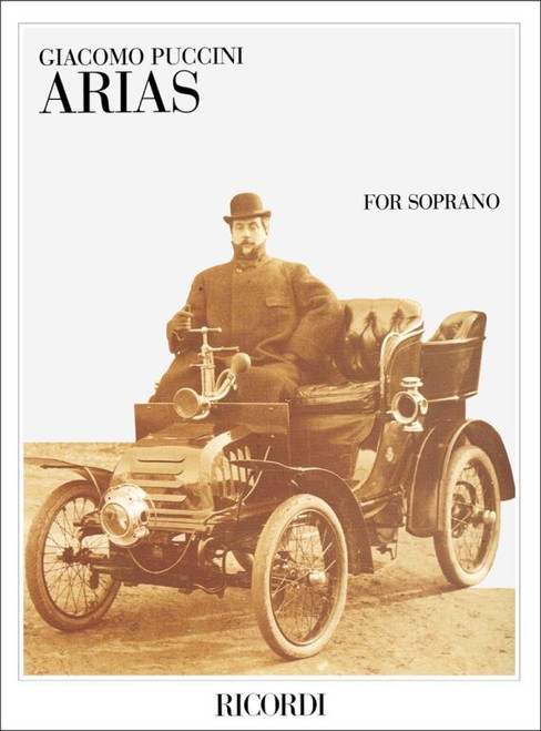 Puccini, Giacomo: Arias for Soprano / piano vocal score / Ricordi