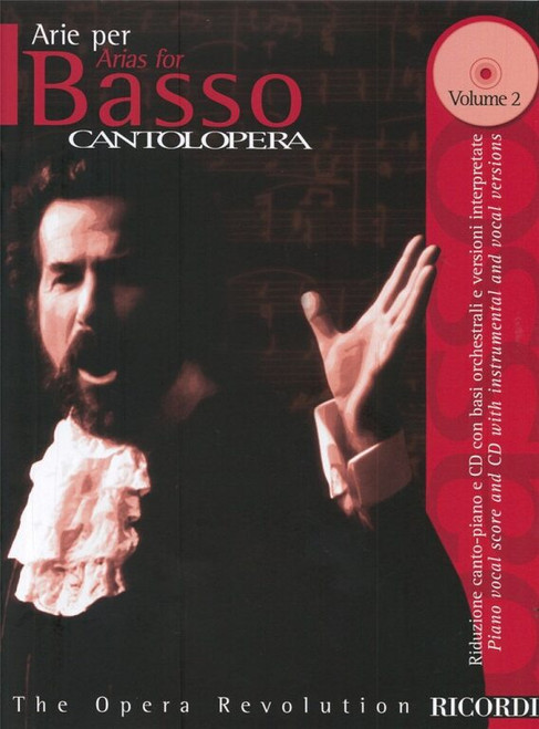 CANTOLOPERA: ARIE PER BASSO, Vol. 2 / Includes CD with instrumental & vocal versions / Sheet music and CD / Ricordi