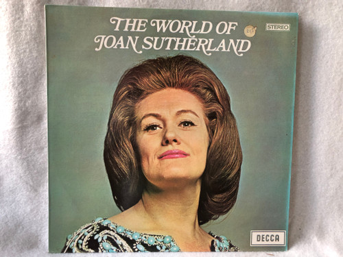 Joan Sutherland – The World Of Joan Sutherland  Decca 1970 LP VINYL SPA 100