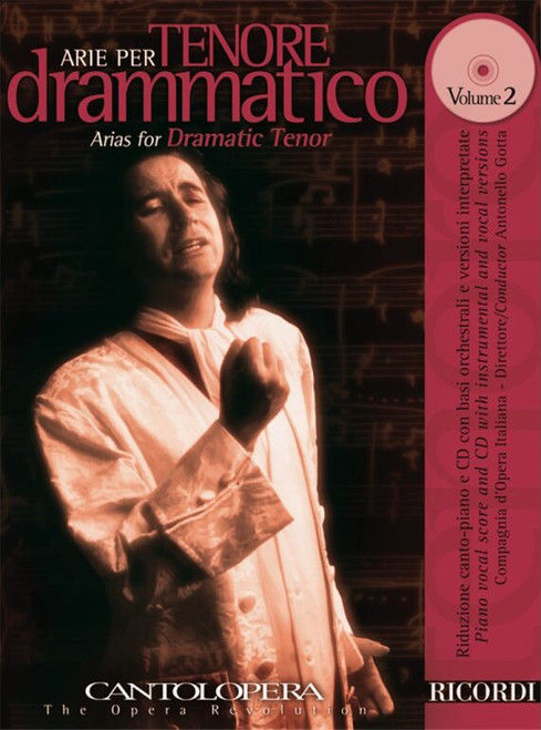 Cantolopera: Arias for Dramatic Tenor 2 / Sheet music and CD / Ricordi