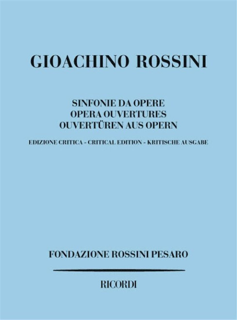 Rossini, Gioacchino: SINFONIE DA OPERE / Ricordi / 1988