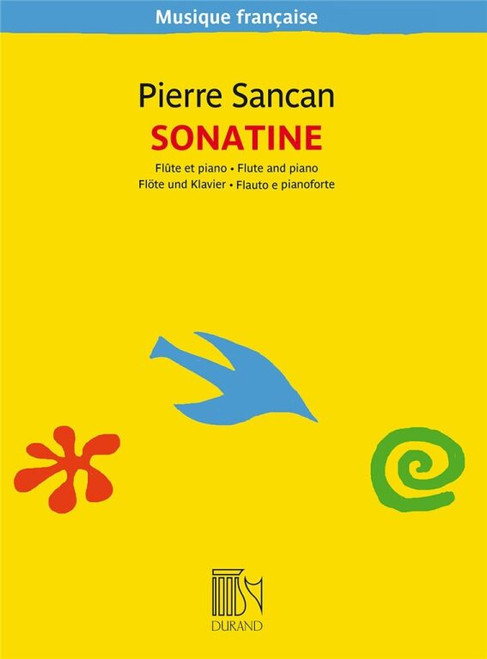 Sancan, Pierre: Sonatine / Edited by Jouard, Bruno / Durand / 2017
