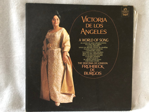 Victoria De Los Angeles – A World Of Song  His Master's Voice LP VINYL ASD 651