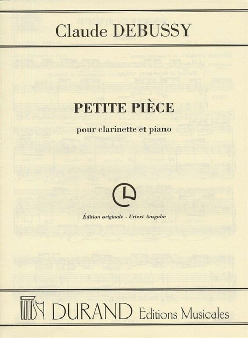 Debussy, Claude: Petite Piece / pour clarinette & piano / Durand