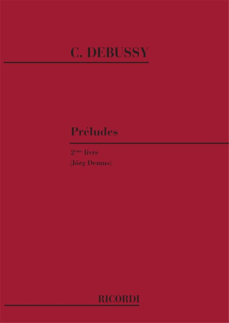 Debussy, Claude: PRELUDES (2EME LIVRE) / Ricordi Americana / 1978