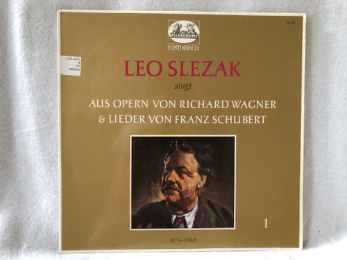 Leo Slezak – Leo Slezak Singt / Heliodor / 1964 LP VINYL 88 028