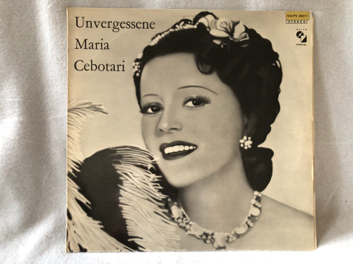 Maria Cebotari – Unvergessene Maria Cebotari / Elite Special / LP VINYL SOLPS 30 071