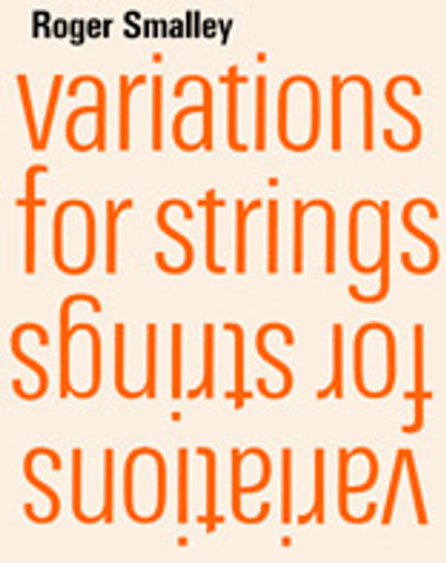 Smalley, Roger: Variations for strings (score) / Faber Music 