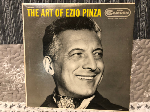 Ezio Pinza – The Art Of Ezio Pinza / RCA Camden / 1957 LP VINYL CAL-401