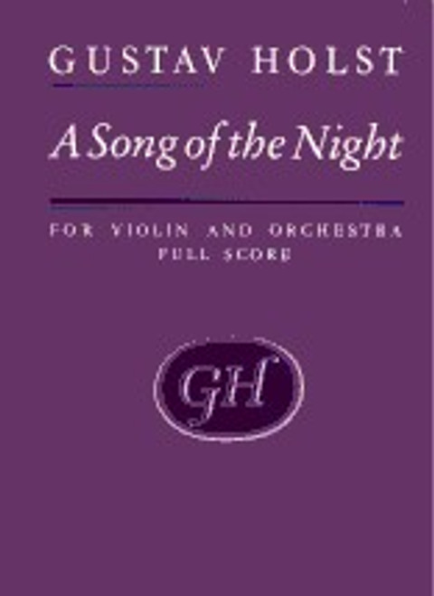 Holst, Gustav: Song of the Night, A (score) / Faber Music