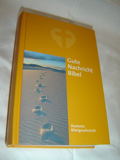 Footsteps in the Sand German Bible / Gute Nachricht Bibel