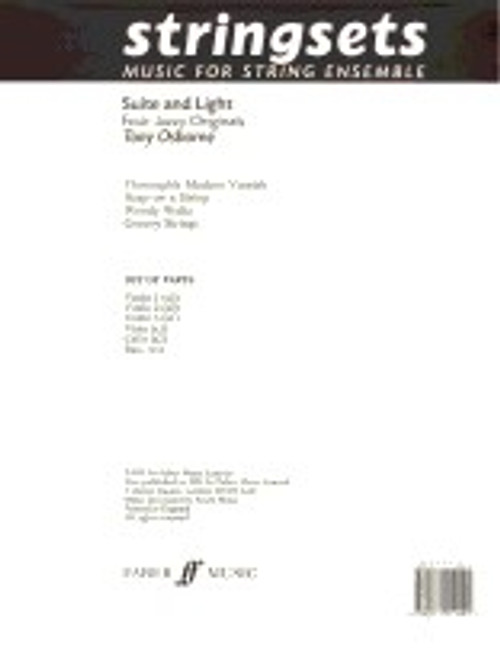 Osborne, Anthony, Osborne, Tony: Suite & Light. Stringsets (parts) / Faber Music