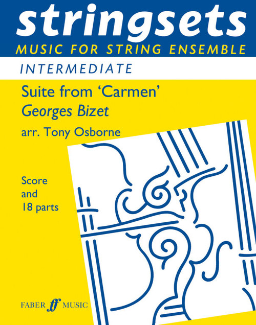 Bizet, Georges: Suite from Carmen. Stringsets (sc & pts) / score and parts / Faber Music