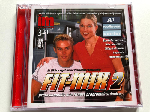 Az IM es a Light-House Productions bemutatja: Fit-Mix 2 - Professzionalis mix fitness programok szamara / Sophie Ellis Bextor, Paulina Rubio, Db Boulevard, Hampenberg, DE-Javu, Modjo, Sona / Universal Music Audio CD 2002 / 069 825-2