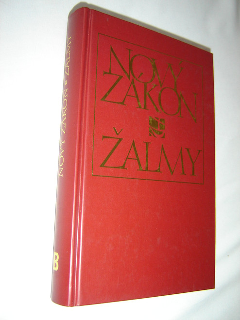 Czech New Testament and Psalms / Burgundy Hardcover / Large Print / Czech Ecumenical Translation / Novy Zakon Zalmy - Cesky ekumenicky preklad