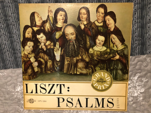 Liszt – Psalms / Qualiton /LP VINYL SLPX 1261