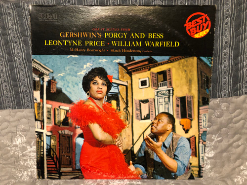 Gershwin, Leontyne Price, William Warfield – Gershwin's Porgy And Bess / RCA Victor /1975 LP VINYL LSRCA-70729