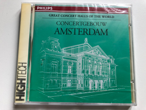 Concertgebouw Amsterdam / Great Concert Halls Of The World / Philips Audio CD 1993 / 438 001-2