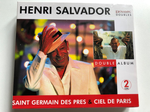 Henri Salvador – Saint Germain Des Pres & Ciel De Paris / Double Album / Dynamic Doubles 2x Audio CD 2005 / DYN 4035