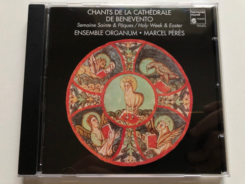 Chants De La Cathédrale De Benevento - Semaine Sainte & Pâques (Holy Week & Easter) / Ensemble Organum, Marcel Pérès / Harmonia Mundi Audio CD 1993 / HMC 901476