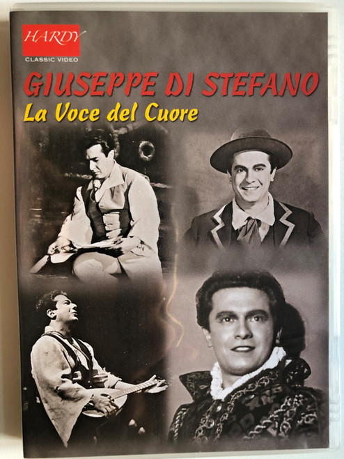 Giuseppe Di Stefano - La Voce del Cuore / Hardy Classic DVD Video CD / HCD 4027