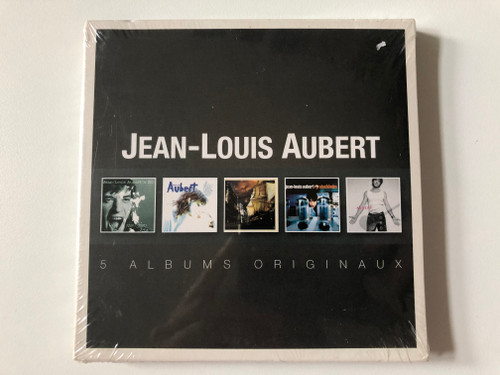 Jean-Louis Aubert – 5 Albums Originaux / Warner Music France 5x Audio CD 2014, Box Set / 5054196218454