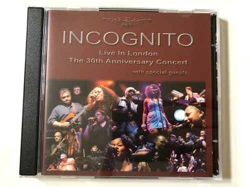 Incognito - Live In London - The 30th Anniversary Concert with Special Guests / in-akustik 2x Audio CD 2010 / INAK 9097 2CD