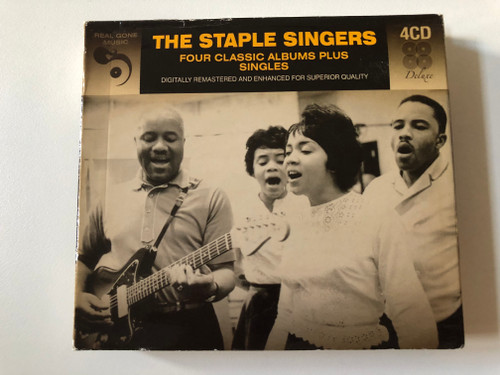 The Staple Singers – Four Classic Albums Plus Singles / Digitally Remastered And Enhanced For Superior Quality / Real Gone Music / Real Gone Music Company 4x Audio CD / RGMCD214