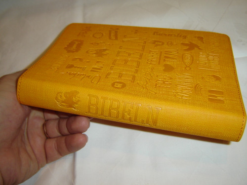 Swedish Bible Orange Cover Youth / Bibeln Konfirmandutgåva / Bibel 2000