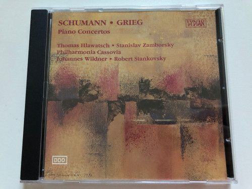 Schumann; Grieg - Piano Concertos / Thomas Hlawatsch, Stanislav Zamborsky, Philharmonia Cassovia, Johannes Wildner, Robert Stankovsky / Lydian Audio CD 1992 / 18106 (4891030181069)