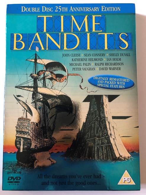 Time Bandits - Double Disc 25th Anniversary Edition / John Cleese, Sean Connery, Shelly Duvall, Katherine Helmond, Ian Holm, Michael Palin, Ralph Richardson, Peter Vaughan/ Parental Guidance 2x DVD Video CD 2006 / ABD4609 