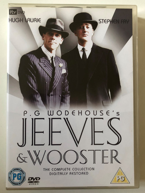 P. G Wodehouse's Jeeves & Wooster - Hugh Laurie, Stephen Fry - The Complete Collection Digital Restored / itv DVD 8x DVD Video CD / 3711529383