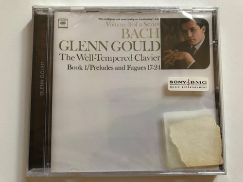 Bach: Glenn Gould – The Well-Tempered Clavier Book 1; Preludes And Fugues 17-24 / Glenn Gould Jubilee Edition / Sony BMG Music Entertainment Audio CD 2007 / 88697147962