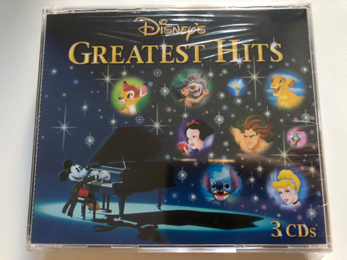 Disney's Greatest Hits / Walt Disney Records 3x Audio CD, Box Set 2005 / 00946 3 48298 2 3