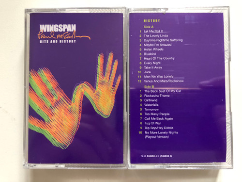 Paul McCartney – Wingspan - Hits And History / MPL 2x Audio Cassette 2001 / 724353285043
