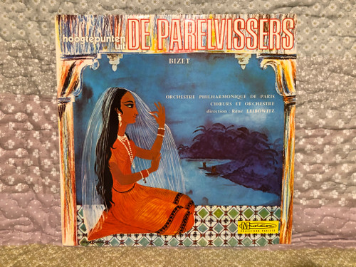 Hoogtepunten Uit De Parelvisers - Bizet / Orchestre Philharmonique De Paris, Direction: René Leibowitz / Musidisc LP / VCT 2