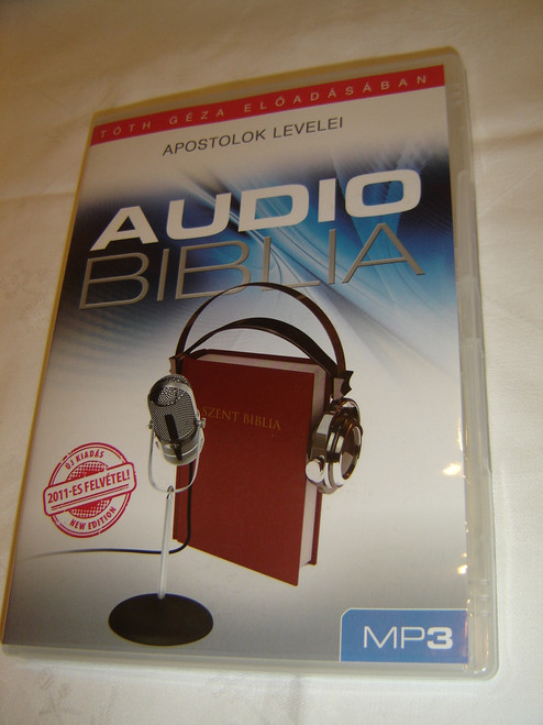 Audio Biblia Tóth Géza Eloadásában MP3 / Hungarian Audio Bible on MP3 CD / Apostolok Levelei