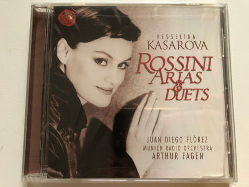 Vesselina Kasarova: Rossini Arias & Duets -Juan Diego Florez, Munich Radio Orchestra, Arthur Fagen / RCA Red Seal Audio CD 1999 / 74321-57131-2