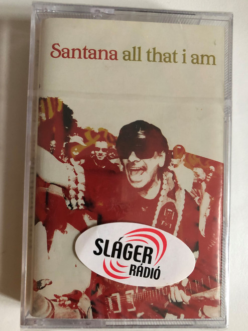 Santana – All That I Am / Arista Audio Cassette 2005 / 82876696204