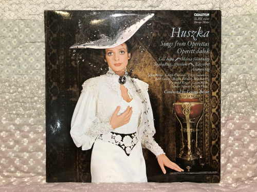 Huszka - Songs from Operettas = Operett dalok / Gül Baba; Mária Főhadnagy; Szabadság Szerelem; Erzsébet; Aranyvirág / János Berkes , László Csákányi, Erzsi Galambos, Judit Gallay, Magda Kalmar / Qualiton LP Stereo, Mono 1978 / SLPX 16601