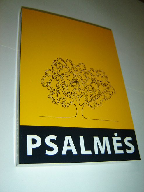 Super Large Print Psalms in  Lithuanian Language LBD / Psalmes Silpnaregiams