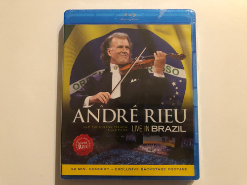 André Rieu & The Johann Strauss Orchestra – Live In Brazil / Blu-ray (0602537343645)